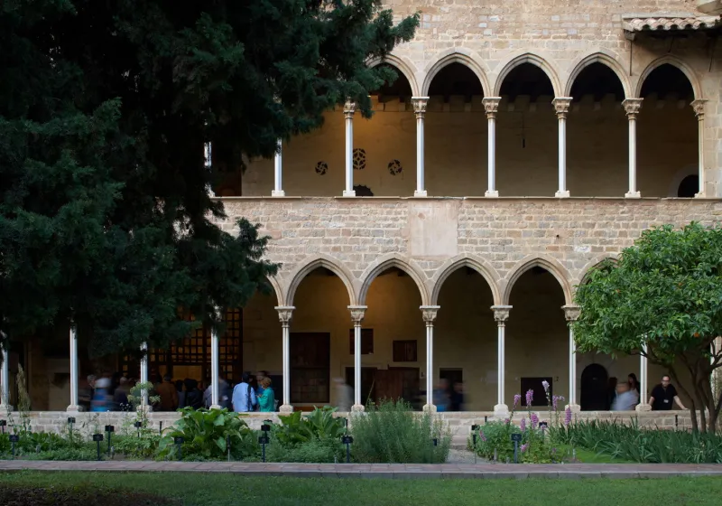 El jardí medieval del monestir de Pedralbes
