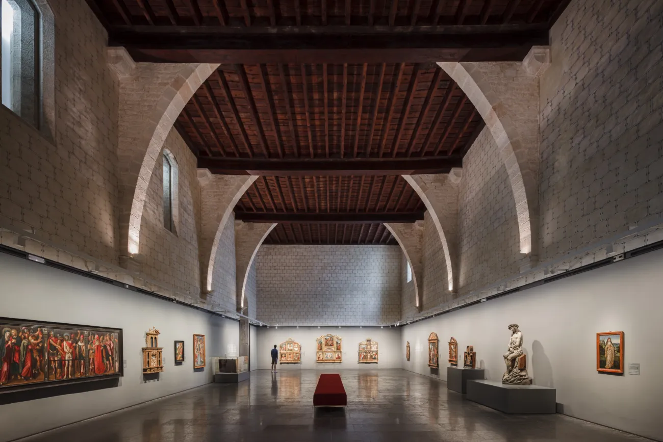 La sala del dormitori