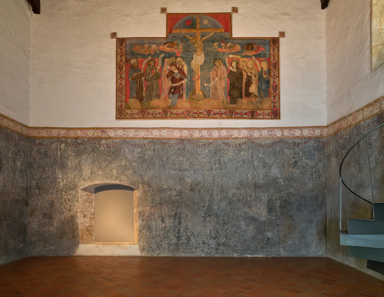 La decoració mural de l’abadia
