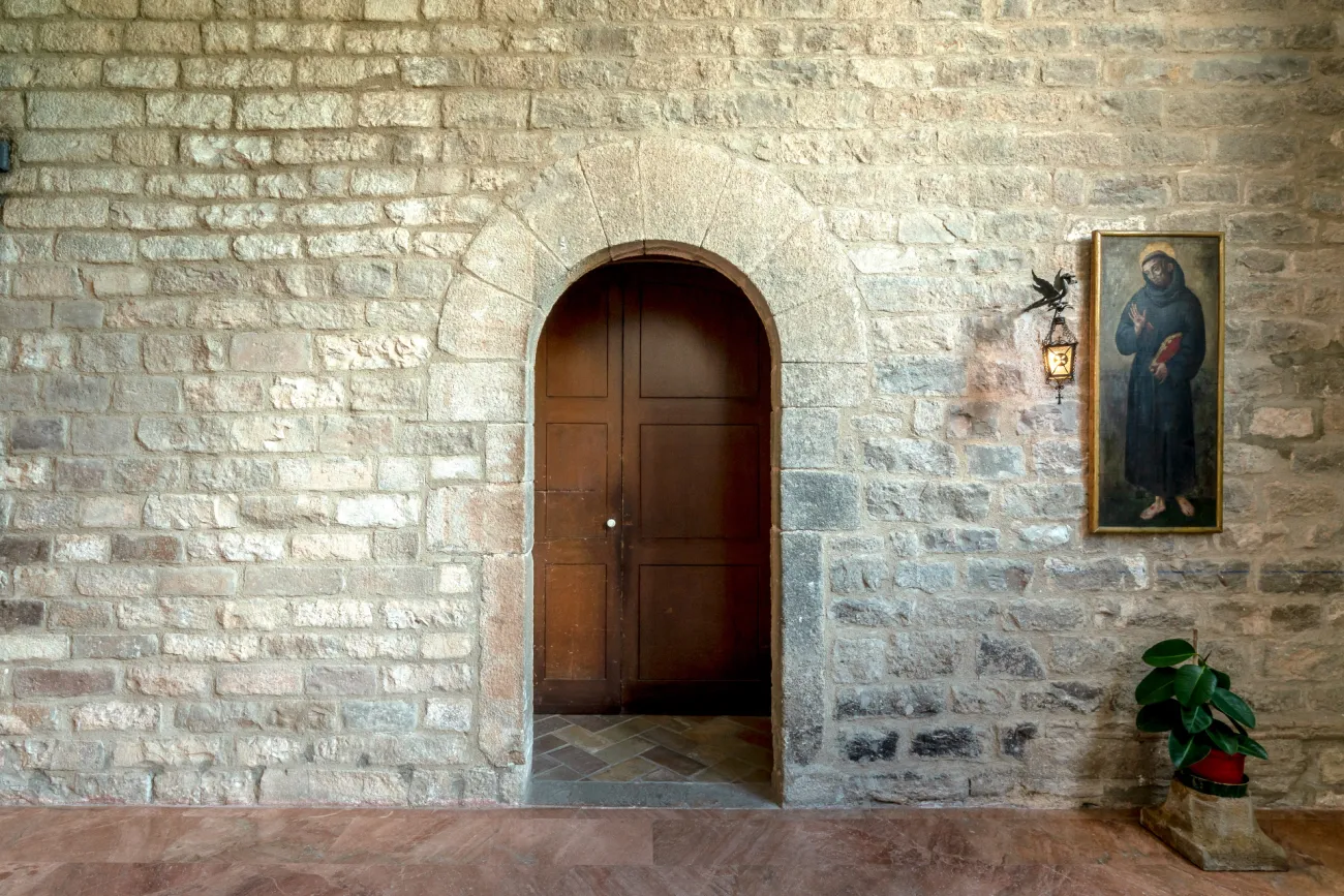 Antigua puerta de ingreso al monasterio