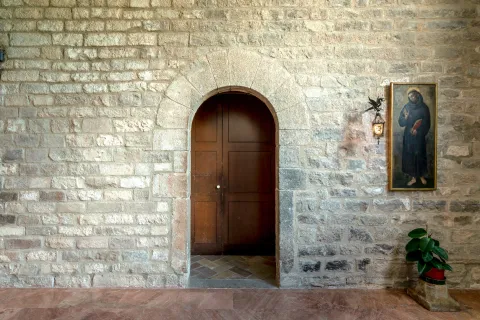 Antigua puerta de ingreso al monasterio
