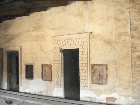 Las celdas y las ermitas del tercer nivel del claustro