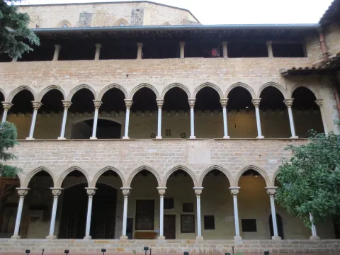 La galeria de l’església, l’últim tram del projecte medieval