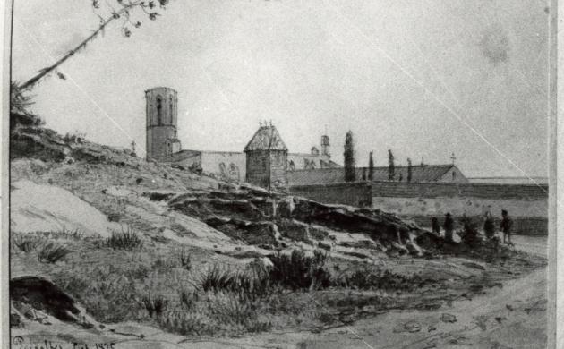 monestir a finals del segle XIX